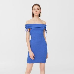 Mango Off Shoulder Dress